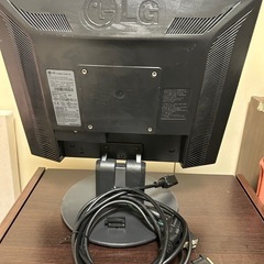★お取り引き決定しました！★LG 17インチモニター★コンセント付　★早いもの勝ち★の画像