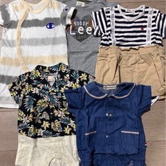 【半額以上】子供用品 70サイズ　ブランド子供服　5着　古着　c...