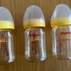 ピジョン　哺乳瓶160ml 3本の画像