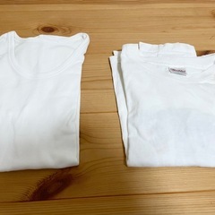 値下げ　学校用ベスト➕保温パンツ、学校シャツの画像