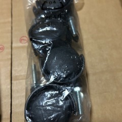 樹脂製キャスター　4個セット　スチールラック用　②