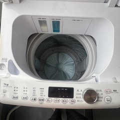 【お取引成立】7kg　自動投入　洗濯機の画像