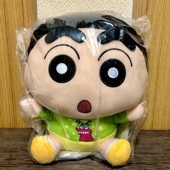 【新品•未開封品】クレヨンしんちゃん　ぬいぐるみ3点セットの画像
