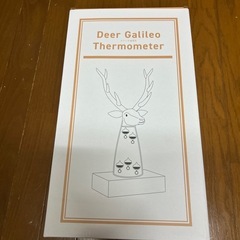 新品Deer Galileo Thermometer温度計