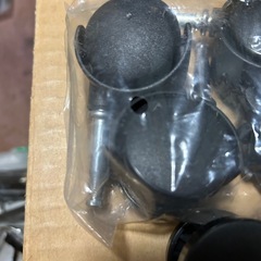 樹脂製キャスター　4個セット　スチールラック用　③の画像