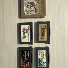 ２／２４まで　ゲームボーイアドバンスSP   ブラック　ソフトまとめ売りの画像