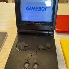２／２４まで　ゲームボーイアドバンスSP   ブラック　ソフトまとめ売りの画像