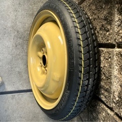 【Vitz YARS用】未使用品 テンパー スペアタイヤ の画像