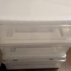 プラスチックケース　引き出し　三段チェスト　タンスの画像
