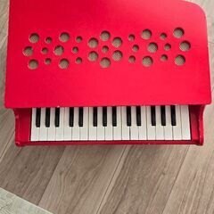 【トイピアノ】カワイミニピアノ【レッド赤】の画像