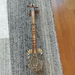 ウイグル民族楽器  ラワープ  蛇皮