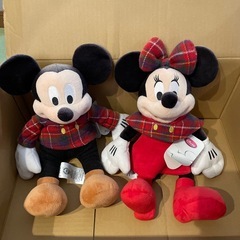 ディズニーストア  ミッキー  ミニー  ぬいぐるみ