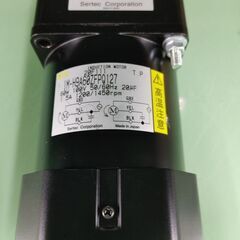 新品未使用☆サーテック　STC インダクションモーター　ギヤヘッドセット　産業用　DIYの画像