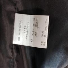 BLACK LEDER 黒 ラムレザーコート 本革 ラム革　紳士　Lサイズの画像