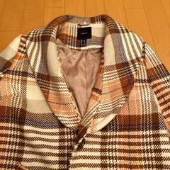 未使用 厚手コートの画像