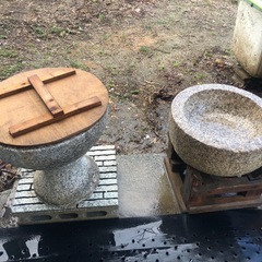 石臼　2基の画像