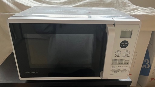 【引き取り先決定】電子レンジ SHARP（シャープ） RE-S55CJ-W 2020年製