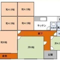 【入居者決まりました】3月末で退去！（住居として貸していた家ですが訳あって激安の倉庫貸し）岐阜県揖斐郡揖斐川町・岐阜県の田舎町にある7DK平屋の一戸建て広い駐車場（庭）付き！！ - 揖斐郡