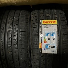 新品タイヤ★４本　スタッドレスタイヤ　１７インチアルミホイール　ホイール　4本セット　ラブ４　ラブフォー　スカイライン　フーガ　アルファード　ヴェルファイア　レガシィの画像