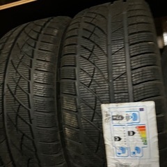 新品タイヤ★４本　スタッドレスタイヤ　１７インチアルミホイール　ホイール　4本セット　ラブ４　ラブフォー　スカイライン　フーガ　アルファード　ヴェルファイア　レガシィの画像