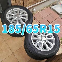 極美品　2021年製　185/65R15　アイスガード iG60...