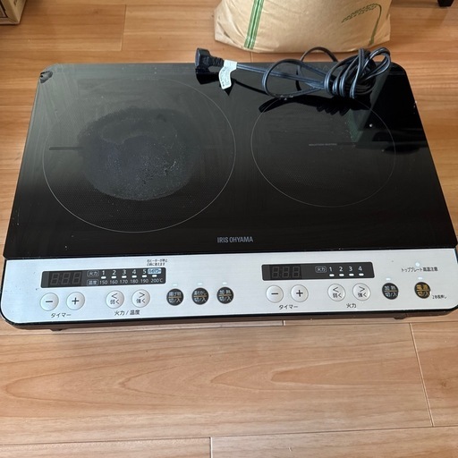 アイリスオーヤマ　IH調理器\n