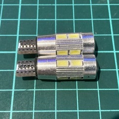T10 LED バルブ ホワイト 車 バイク カスタムの画像