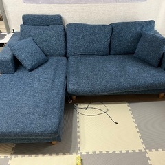 カウチソファー　3人掛け　ソファー　