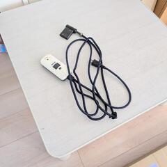 こたつ75角可動品汚れありの画像