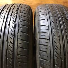 トヨタ 純正 スチール ホイール 14インチ 5.5J PCD100 4穴 ET約33 ハブ径約55 グッドイヤー GT ECO 175/70R14 2016年 4本の画像