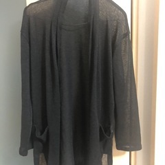 カーディガン　レディース　L
