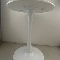 【本日まで掲載】 丸テーブル白 幅60cm