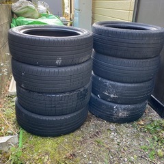 廃棄タイヤあげます。165/55/R15  4本　 165/50...