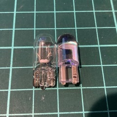 ガラスシェル T10 Cob LED ホワイト ポジション ナンバー灯 車 バイク カスタムの画像