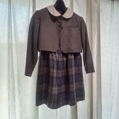 ●120cm　卒入学●　フォーマル　ワンピース　500円の画像