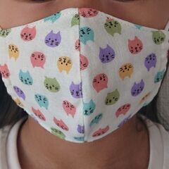 ハンドメイド 子供用 マスク ダブルガーゼ の画像