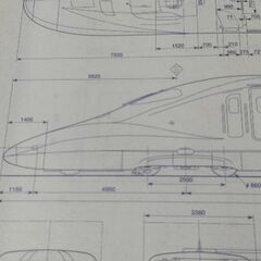 ドクターイエローT4編成　設計図面の画像