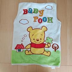 子供服　フリーススリーパー　プーさんの画像