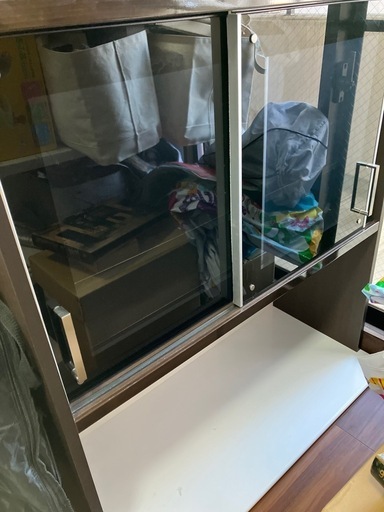 ジモティ来店特価!!】食器棚ホワイトJ-250246 (ジャングル滋賀草津店) 草津の収納家具《食器棚、キッチン収納》の中古あげます・譲ります｜ ジモティーで不用品の処分