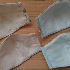 ハンドメイド 子供用 マスク ダブルガーゼ の画像