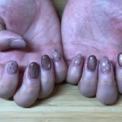 バレンタインネイル　新茂原ネイル