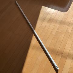ナスタ NASTA ランドリーポール 室内 物干し竿 竿 物干し ポール 伸縮幅 1.7m〜3.0m ホワイト 白 グレーの画像