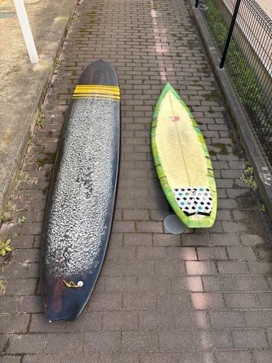 【2/7受け取れる方のみ】サーフボード(ロング、ショートの2枚)