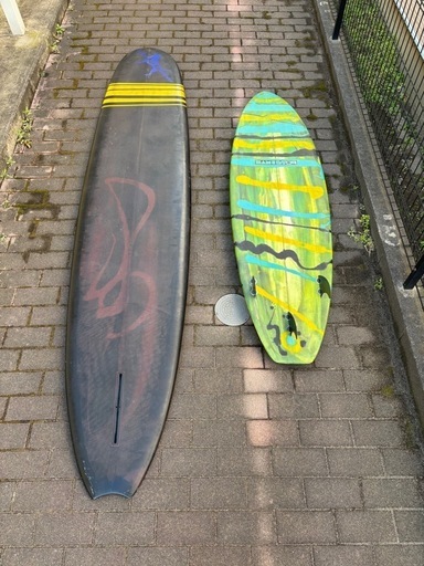 2/7受け取れる方のみ】サーフボード(ロング、ショートの2枚)