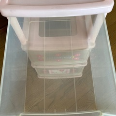 キティちゃん　収納ケースの画像