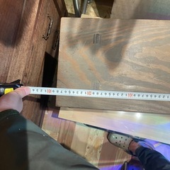 アンティーク踏み台の画像