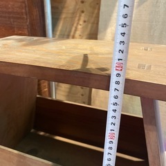 アンティーク踏み台の画像