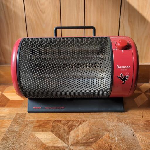 レトロ　電気ヒーター　National Drumcan FE-08A1D