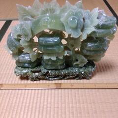 上海芸術博物院　中国土産　玉石　置物