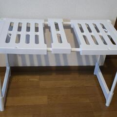 押し入れ収納　伸縮整理棚　2点セットの画像